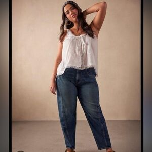 Torrid Festi Barrel Jeans, size 12R